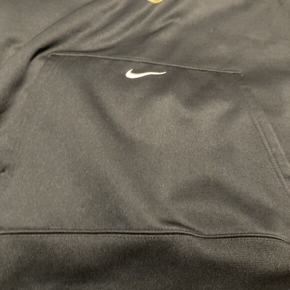 Depauw Football Hoodie Men 2XL Black Nike Sweatshirt Drawstring - Picture 6 of 11